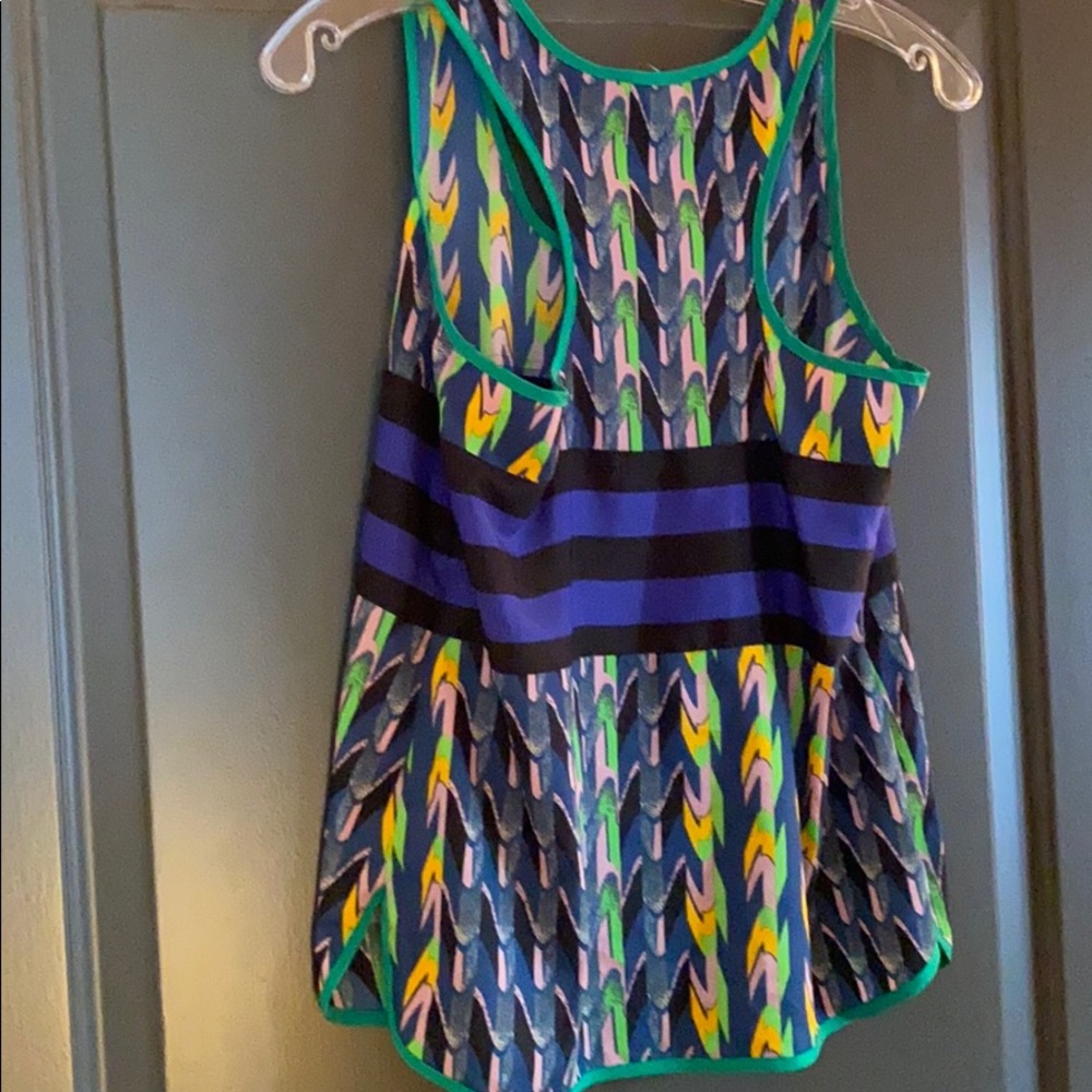 Patterned Racerback tank - Picture 2 of 4